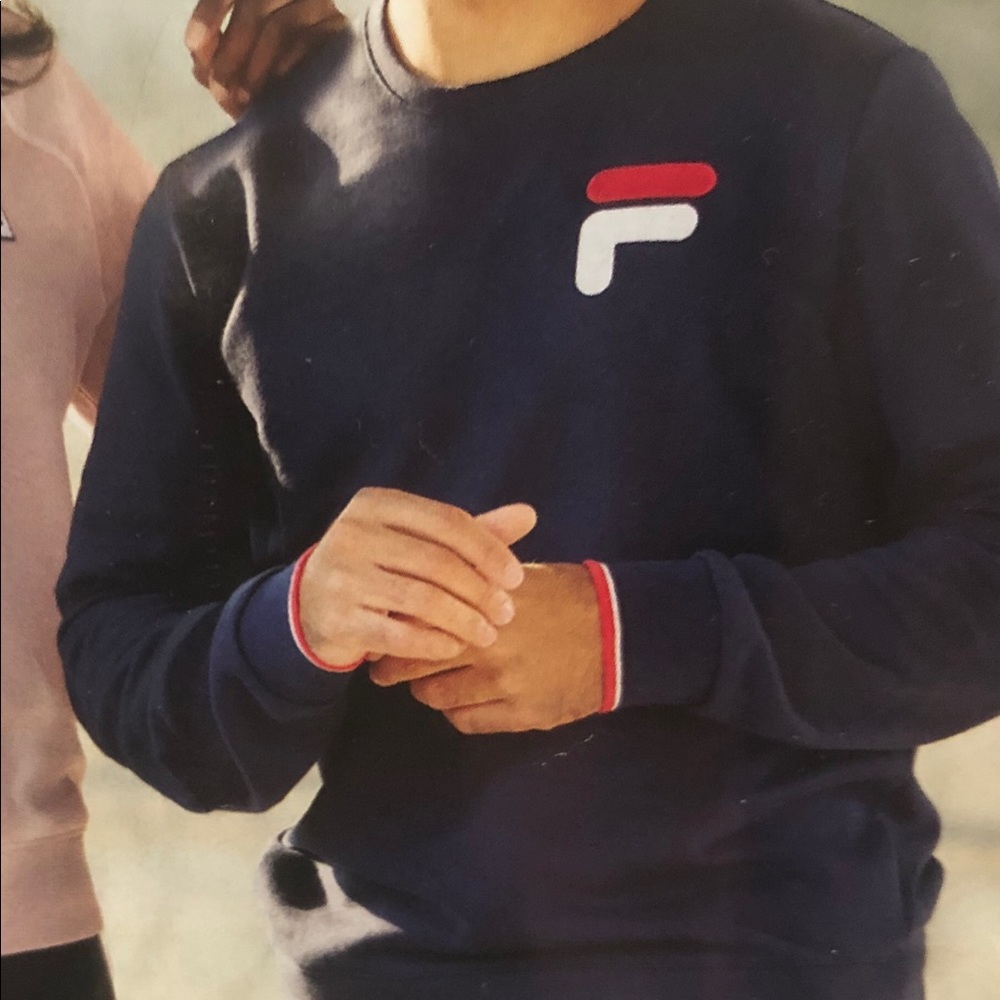 Men’s Fila Terry Crew Neck